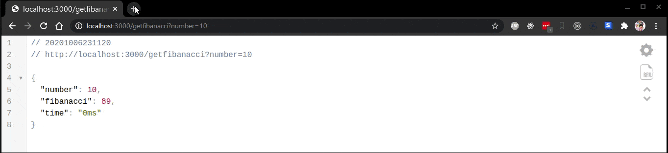 app hanging when large number is given